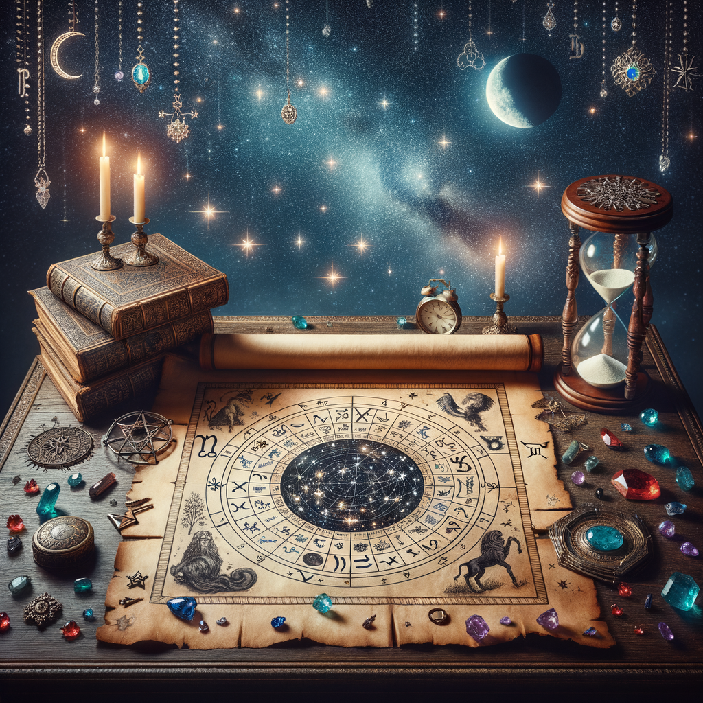 Illustration of Birth Chart Basics: Decode Your Astrology, Horoscope, and Zodiac