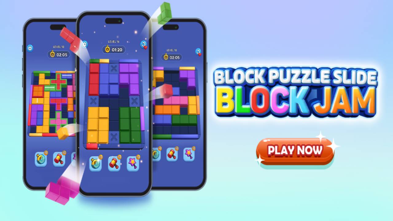 Image Block Puzze: Slide Block Jam