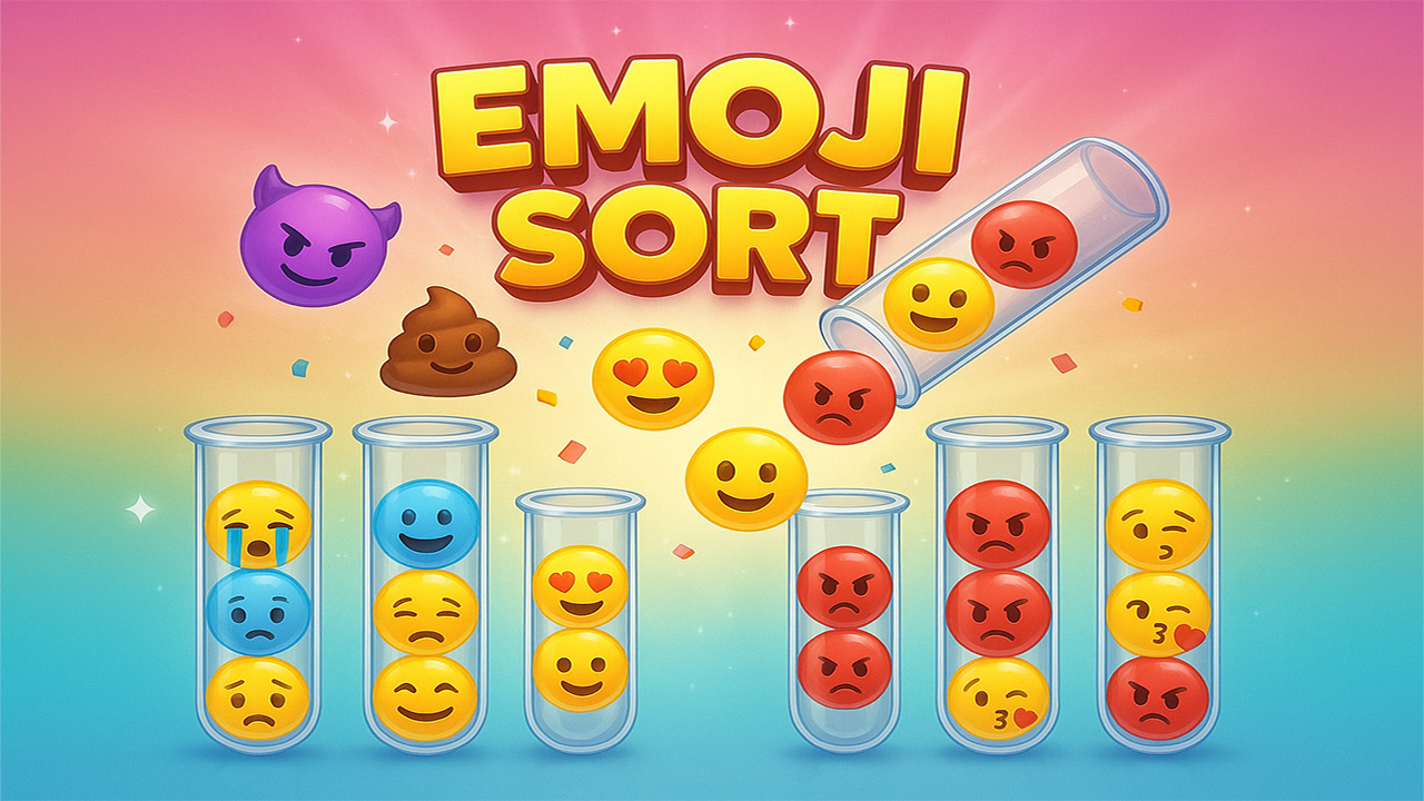 Emoji Sort – Fun Puzzle Game