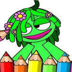 Sprunki Coloring Music Anime